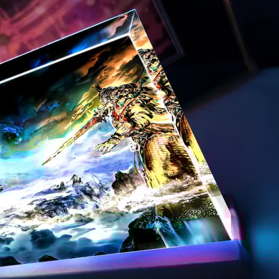 【週邊】阿喵畫社－與劍同行 一劍開穗山 發光卡磚4