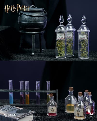 【正版授權】INART-哈利波特與混血王子 西弗勒斯·石內卜 收藏級可動人偶14