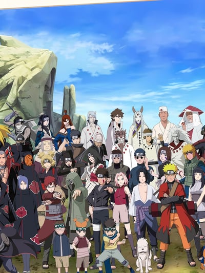 【週邊】星空工作室－火影忍者 終結之谷大合集 裝飾畫3