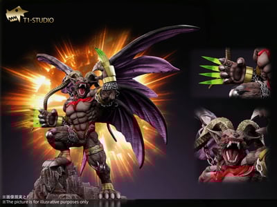 【數碼寶貝】T1-studio-數字精靈 七大之魔王 懶惰之罪·貝爾菲獸 憤怒形態1