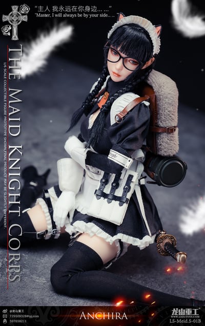 【正版授權】龍山重工－LS-Meid.S-01 女僕騎士團 狙擊手米蘇＆擲彈兵安琪拉19