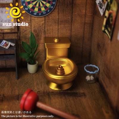 【寶可夢】SUN studio-便秘可達鴨 馬桶可達鴨4