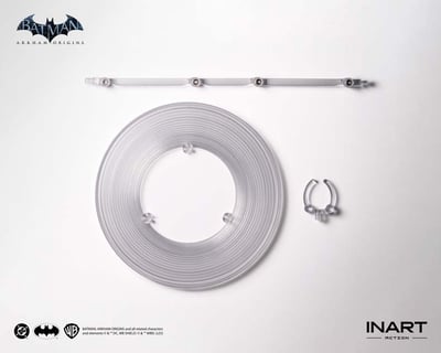 【正版授權】INART Action－蝙蝠俠：阿卡姆起源 蝙蝠俠可動人偶 戰損版15