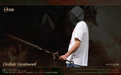 【黑暗靈魂】Panda Studio-Dark Soul 3 篝火劍4