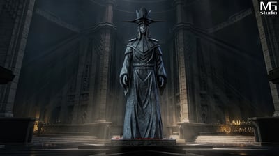 【我獨自升級】MG工作室-站姿石像BOSS1