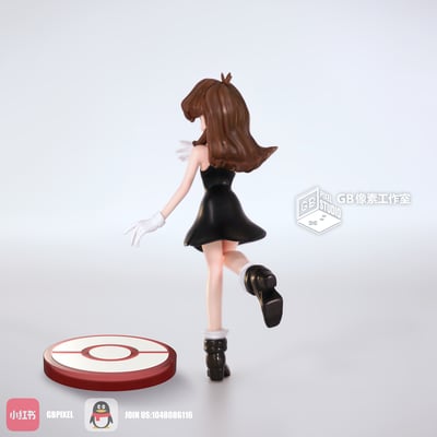 【寶可夢】GB PIXEL STUDIO-寶可夢特別篇 圖鑑比例 碧藍/小藍2