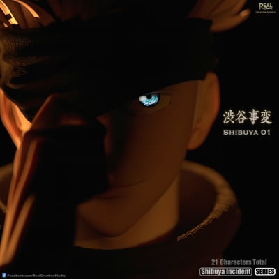 【咒術迴戰】Real Creation-涉谷事變系列 01 02 五條悟 x 羂索(偽夏油傑)2