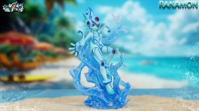 【數碼寶貝】殭屍車工作室－無限地帶 水之鬥士 娜娜獸（海外現貨）1