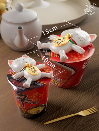 【膽大黨】牛子工作室-高速婆婆泡麵壓 高速婆婆冰箱貼1