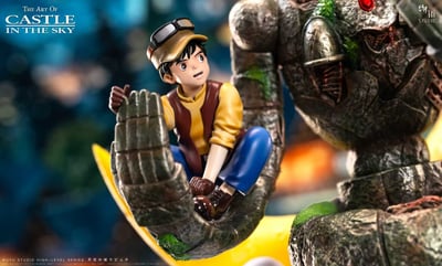 【宮崎駿】物語工作室-桌面系列 06 天空之城 愛的擁抱5
