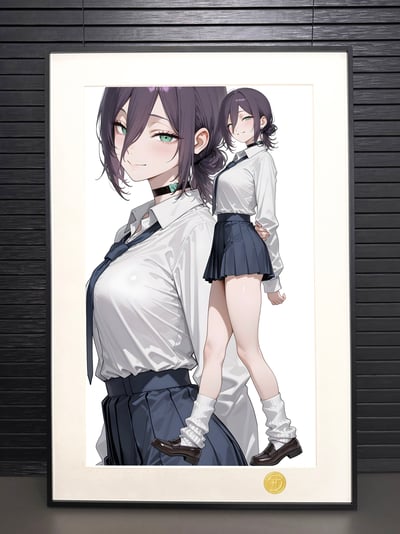 【週邊】H2工作室－鏈鋸人 JK蕾塞 裝飾畫2