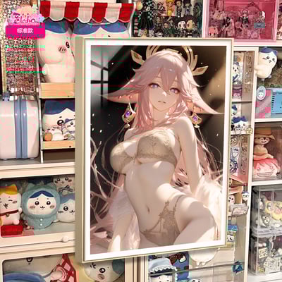 【週邊】阿喵畫社-晚宴 八重神子4