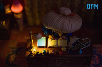 【宮崎駿】OPM-Studio-宮崎駿桌面場景系列 006 千與千尋 湯婆婆的房間4