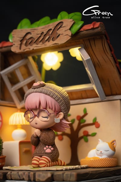 【原創授權】橄欖樹 Green Olive Tree－少女Phoebe 在為你祈禱2