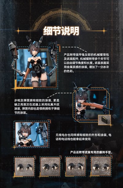 【正版授權】蝸之殼-RA-03 裝甲兔女郎 安妮莉絲Anneliese25