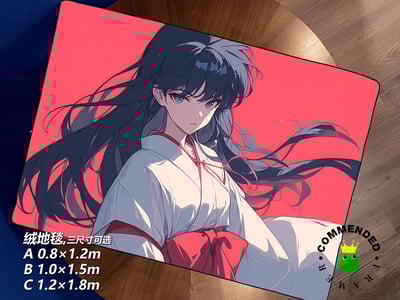 【週邊】皇呱工作室－巫女桔梗 裝飾畫4