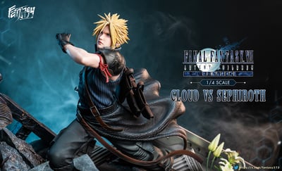 【最終幻想】FANTASY工作室-薩菲羅斯VS克勞德8