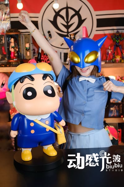 【蠟筆小新】動感光波 x 動感工坊-秋季校服小新（海外現貨）6