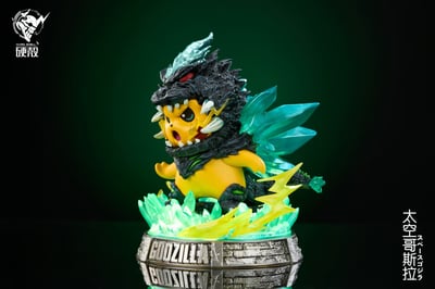 【寶可夢】硬殼工作室-皮卡丘cos大怪獸系列 峠野太空哥吉拉3