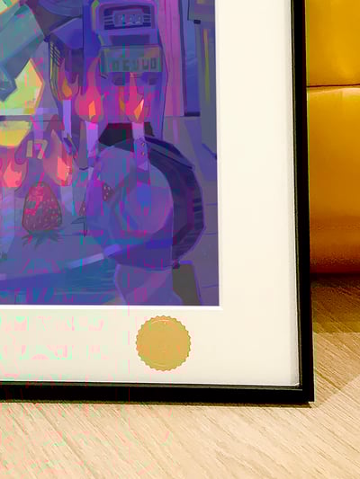 【週邊】星空工作室－鏈鋸人 小電次小帕瓦 裝飾畫5