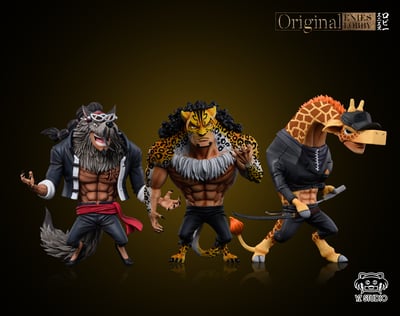 【海賊王】YZ工作室-偉大航路系列 決戰司法島 076 獸化加布拉3