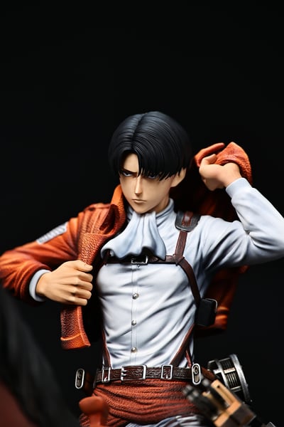 【進擊的巨人】TITAN 工作室-初代裡維班 特別作戰小組全共鳴 第一彈 里維阿卡曼4