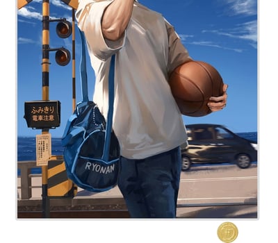 【週邊】H2工作室－灌籃高手 仙道彰 裝飾畫4