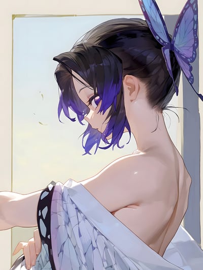 【週邊】H2工作室－鬼滅之刃 蝴蝶忍 裝飾畫3