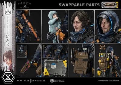 【正版授權】Prime 1 Statue-死亡擱淺2 冥灘之上 山姆9