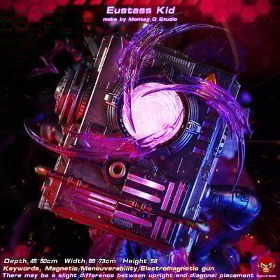 【海賊王】漫奇工作室-海賊王系列 極惡時代 三船長共鳴系列 第三彈 尤斯塔斯.基德11