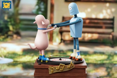 【再見機器人】tata工作室-機器人之夢 留聲機2