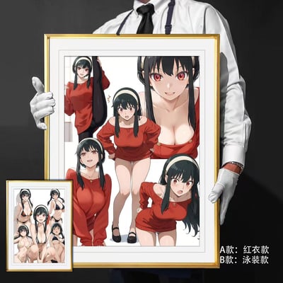 【週邊】千鳥社-約爾福傑間諜過家家Yor荊棘公主裝飾畫1