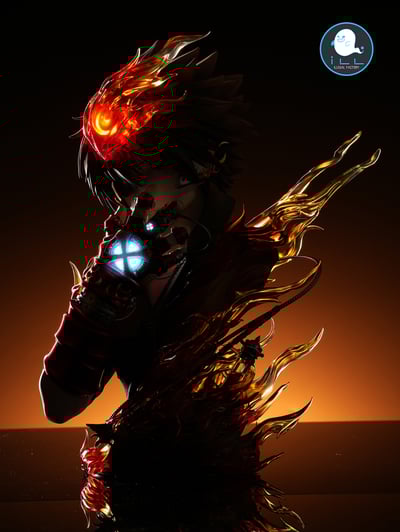 【家庭教師】ILL 地下工廠－熱血魂020 繼承式篇 澤田綱吉 阿綱胸像7