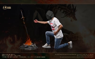 【黑暗靈魂】Panda Studio-Dark Soul 3 篝火劍1