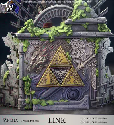 【薩爾達傳說】Wake Studio-薩爾達黃昏 林克4