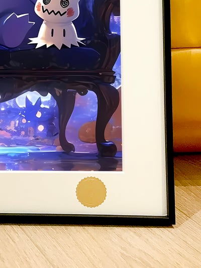 【週邊】星空工作室-王座耿鬼 寶可夢神奇寶貝謎擬丘皮卡丘Gengar動畫遊戲二次元裝飾畫5