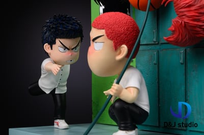 【灌籃高手】D&J studio-動畫過場場景 Q版 第二彈 更衣室 櫻木花道 三井壽3