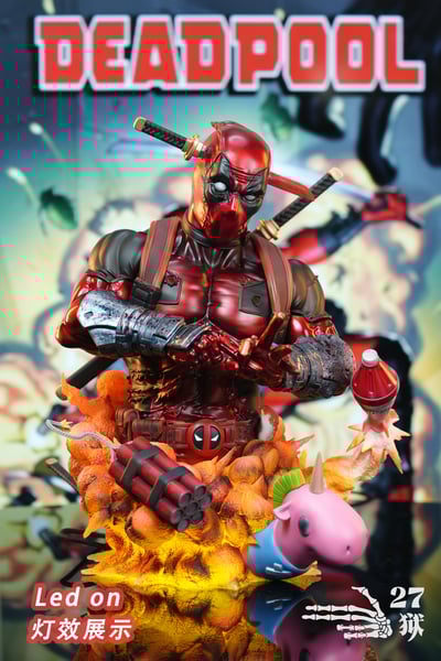 【漫威】27獄-半身像系列 死侍小賤賤3