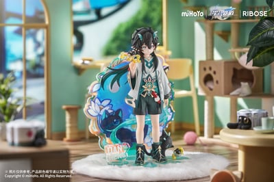 【正版授權】RIBOSE-RISE UP+系列 崩壞：星穹鐵道 小不點貓貓系列手辦 丹恆飲月 Ver.3