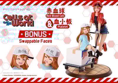 【正版授權】Prisma Wing－TV動畫 工作細胞 紅血球＆血小板 26cm21