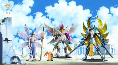 【數碼寶貝】創世工作室－主角團希望進化鏈 第三彈 究極天使獸7