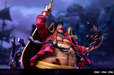 【海賊王】C2 Studio-黑團第一彈＆頂上戰爭黑鬍子 馬歇爾·D·蒂奇 暗暗果實能力擁有者3