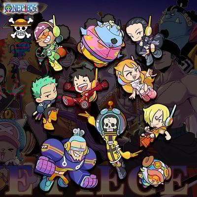 【週邊】阿喵畫社-Q版海賊王卡磚牆1