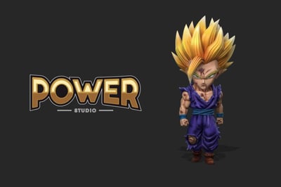 【七龍珠】Power studio-七龍珠 人造人篇 悟飯1
