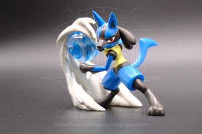 【寶可夢】Karami studio-圖鑑系列 利路歐 路卡利歐3