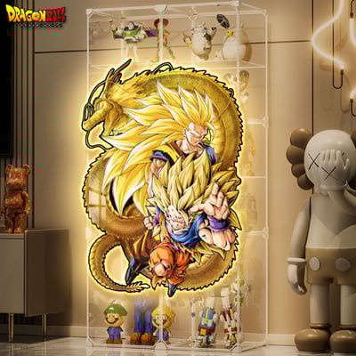 【週邊】阿喵畫社-超級賽亞人悟空燈帶畫5