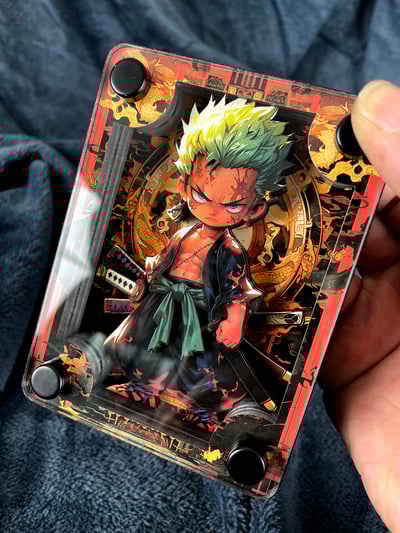 【週邊】萌萌匠-Onepiece海賊王羅羅諾亞佐羅小索隆立體壓克力磚擺台2