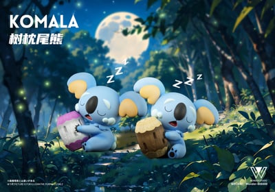 【寶可夢】玩得Wonder studio-九尾進化組＋樹枕尾熊6