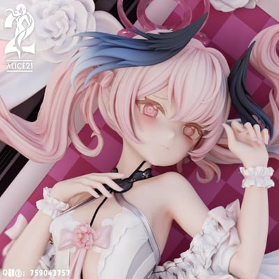 【蔚藍檔案】Alice21 × icepuli-純白誓約 第1/9彈 白玫澀約•小春3