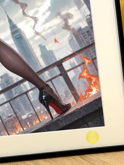 【週邊】星空工作室－生化危機 旗袍艾達王 裝飾畫4